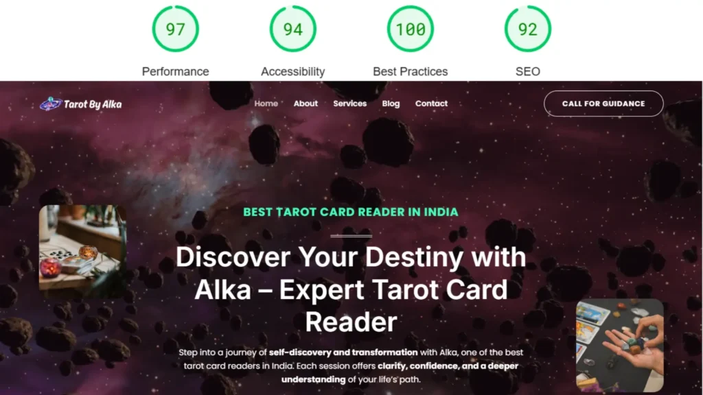 Client Success Story Elevating Alka Shukla’s Digital Presence with a High-Performance Website