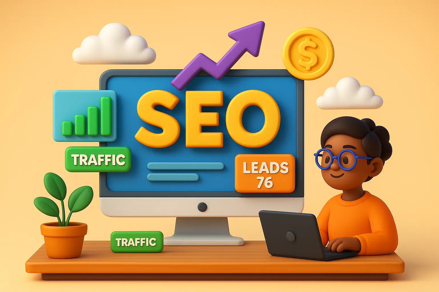 SEO Services Visual Representation