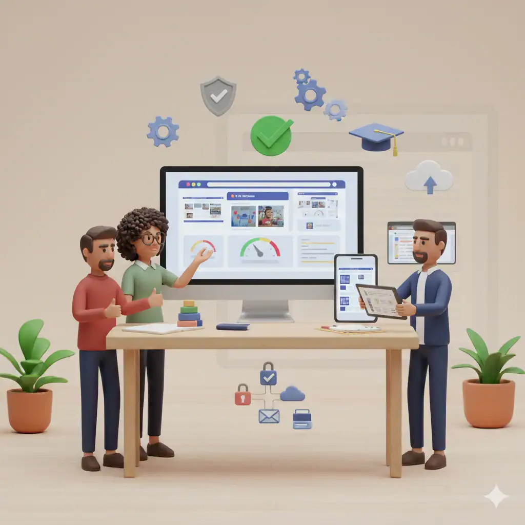 Custom Design & WordPress UIUX Blueprint